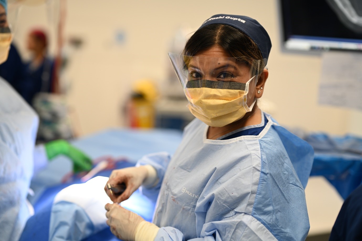 Dr Rashi Gupta in clinic