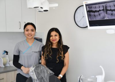 Dr Rashi Gupta and Andrea Sayers Dental Hopper Crossing